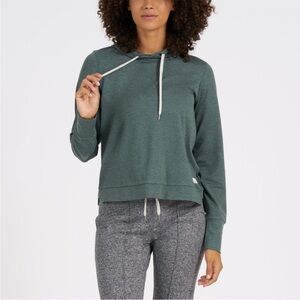 Vuori Halo Essential Hoodie Emerald Green XS